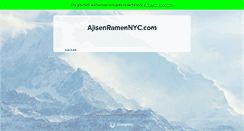 Desktop Screenshot of ajisenramennyc.com